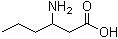 3-Aminohexanoic acid molecular structure (CAS 58521-63-4)
