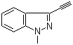 3-Ethynyl-1-methylindazole molecular structure (CAS 58536-59-7)