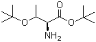 O-tert-Butyl-L-threonine tert-butyl ester molecular structure (CAS 5854-78-4)