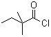 structure of CAS# 5856-77-9, 2,2-Dimethylbutyryl chloride;2,2-Dimethylbutanoyl chloride