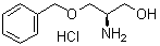 (R)-2-Amino-3-(benzyloxy)propan-1-ol hydrochloride molecular structure (CAS 58577-95-0)