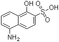 5-Amino-1-hydroxy-2-naphthalenesulfonic acid molecular structure (CAS 58596-07-9)