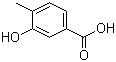 structure of CAS# 586-30-1, 3-Hydroxy-4-methylbenzoic acid
