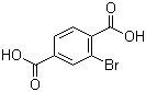 2-Bromoterephthalic acid molecular structure (CAS 586-35-6)