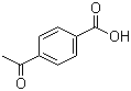 structure of CAS# 586-89-0, 4-Acetylbenzoic acid;Acetophenone-4'-carboxylic acid