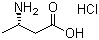 L-beta-Homoalanine hydrochloride molecular structure (CAS 58610-41-6)