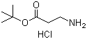 tert-Butyl 3-aminopropanoate hydrochloride molecular structure (CAS 58620-93-2)