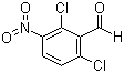 2,6-Dichloro-3-nitrobenzaldehyde molecular structure (CAS 5866-97-7)