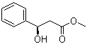 (R)-3-羟基-3-苯基丙酸甲酯分子结构 (CAS 58692-70-9)