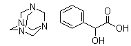 扁桃酸乌洛托品分子结构 (CAS 587-23-5)