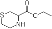 结构式 CAS# 58729-31-0, 3-硫代吗啉羧酸乙酯