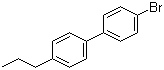 4-Bromo-4'-propylbiphenyl molecular structure (CAS 58743-81-0)