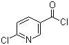 structure of CAS# 58757-38-3, 6-Chloronicotinoyl chloride