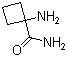 structure of CAS# 587829-74-1, 1-Aminocyclobutanecarboxamide