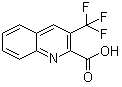 3-(Trifluoromethyl)-2-quinolinecarboxylic acid molecular structure (CAS 588702-64-1)
