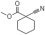1-氰基环己基甲酸甲酯分子结构 (CAS 58920-80-2)