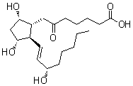 6-Ketoprostaglandin F<sub>1alpha</sub> molecular structure (CAS 58962-34-8)