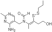 丙舒硫胺分子结构 (CAS 59-58-5)