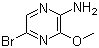 5-Bromo-3-methoxy-2-pyrazinamine molecular structure (CAS 5900-13-0)