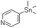 Trimethyl(4-pyridyl)tin molecular structure (CAS 59020-06-3)
