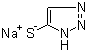 5-巯基-1,2,3-三氮唑单钠盐分子结构 (CAS 59032-27-8)