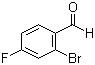 结构式 CAS# 59142-68-6, 2-溴-4-氟苯甲醛