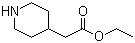 Ethyl 2-piperidin-4-ylacetate molecular structure (CAS 59184-90-6)