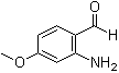 2-Amino-4-methoxybenzaldehyde molecular structure (CAS 59236-36-1)
