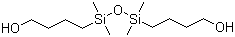 structure of CAS# 5931-17-9, 1,3-Bis(4-hydroxybutyl)tetramethyldisiloxane;1,3-Bis(4-hydroxybutyl)-1,1,3,3-tetramethyldisiloxane