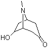 structure of CAS# 5932-53-6, (+/-)-exo-6-Hydroxytropinone;6-Hydroxy-8-methylazabicyclo[3.2.1]octan-3-one