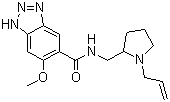 Alizapride molecular structure (CAS 59338-93-1)