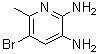 5-Bromo-6-methyl-2,3-pyridinediamine molecular structure (CAS 59352-90-8)