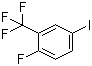 structure of CAS# 59382-39-7, 2-Fluoro-5-iodobenzotrifluoride;1-Fluoro-4-iodo-2-trifluoromethylbenzene