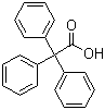 结构式 CAS# 595-91-5, 三苯基乙酸
