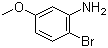 2-Bromo-5-methoxyaniline molecular structure (CAS 59557-92-5)