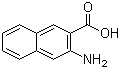 structure of CAS# 5959-52-4, 3-Amino-2-naphthoic acid;3-Aminonaphthalene-2-carboxylic acid