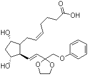 Etiproston molecular structure (CAS 59619-81-7)