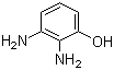 2,3-二氨基苯酚分子结构 (CAS 59649-56-8)
