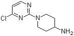 1-(4-Chloro-pyrimidin-2-yl)-4-piperidinamine molecular structure (CAS 596818-00-7)