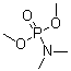 Dimethyl (dimethylamido)phosphate molecular structure (CAS 597-07-9)