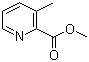 Methyl 3-methylpyridine-2-carboxylate molecular structure (CAS 59718-84-2)