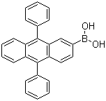 B-(9,10-Diphenyl-2-anthracenyl)boronic acid molecular structure (CAS 597553-98-5)