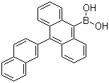 10-(2-Naphthyl)anthracene-9-boronic acid molecular structure (CAS 597554-03-5)