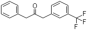 结构式 CAS# 59756-57-9, 1-苯基-3-(3-三氟甲基苯基)-2-丙酮