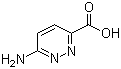 6-Aminopyridazine-3-carboxylic acid molecular structure (CAS 59772-58-6)