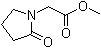 2-Ketopyrrolidine-1-acetic acid methyl ester molecular structure (CAS 59776-88-4)