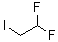 1,1-二氟-2-碘乙烷分子结构 (CAS 598-39-0)