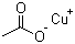 structure of CAS# 598-54-9, Cuprous acetate;Copper(I) acetate
