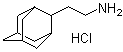 Tricyclo[3.3.1.1(3,7)]decane-2-ethanamine hydrochloride molecular structure (CAS 59807-55-5)
