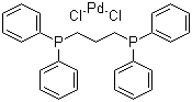 [1,3-Bis(diphenylphosphino)propane]palladium(II) dichloride molecular structure (CAS 59831-02-6)